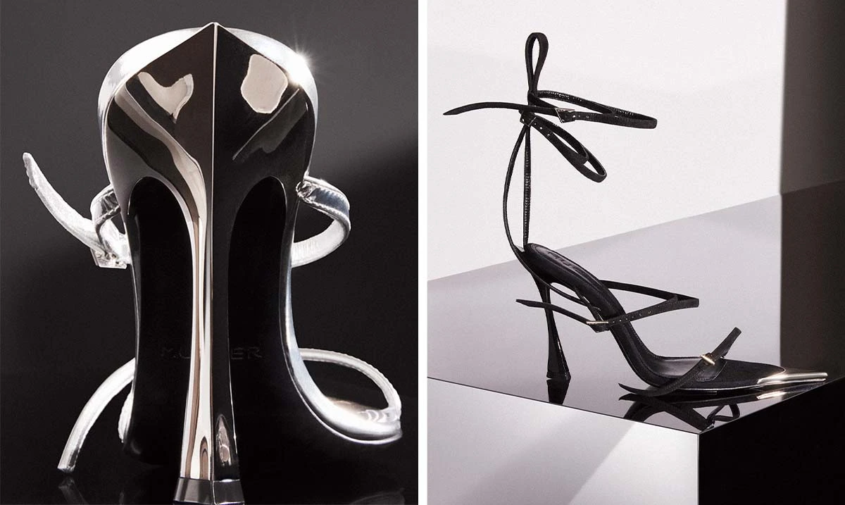 Mugler x Casey Cadwallader: “The fang heels” sarà la firma del brand mugler x casey cadwallader © yahoo
