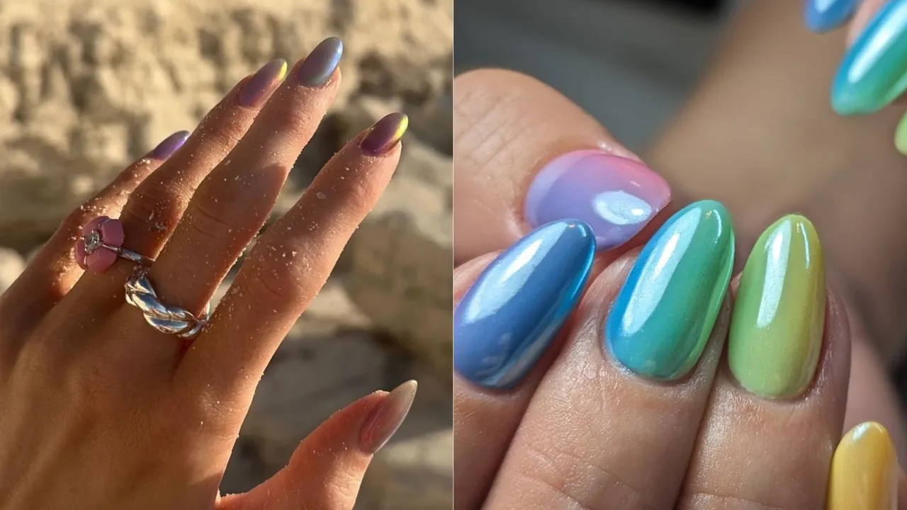 Le seashell nails potrebbero diventare le nuove glazed nails? A portarle Kylie Jenner e Megan Fox