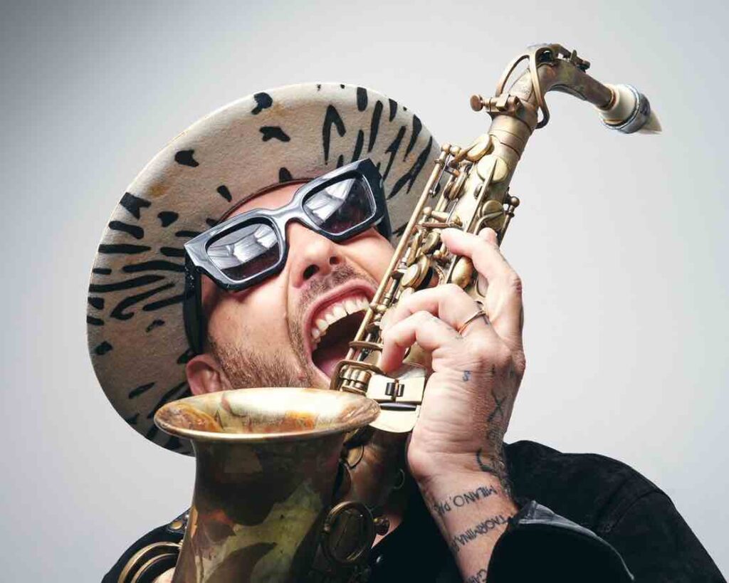 Jimmy Sax chi è la moglie - Ph © Sylvain Vincent