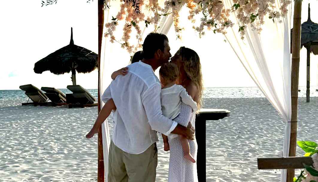 Luca Argentero e Cristina Marino: matrimonio a sorpresa alle Maldive