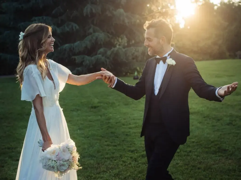 Daniele Bossari, la dedica per la moglie Filippa Lagerback