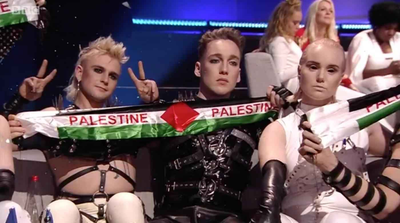 All’Eurovision bandiere