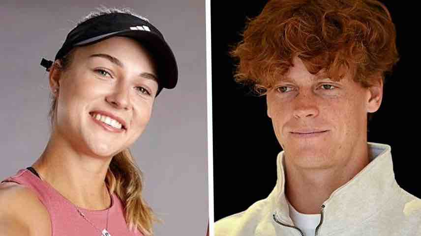 Jannik Sinner conferma la relazione con Anna Kalinskaya