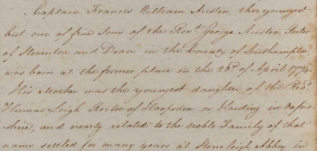 Jane Austen libro memorie