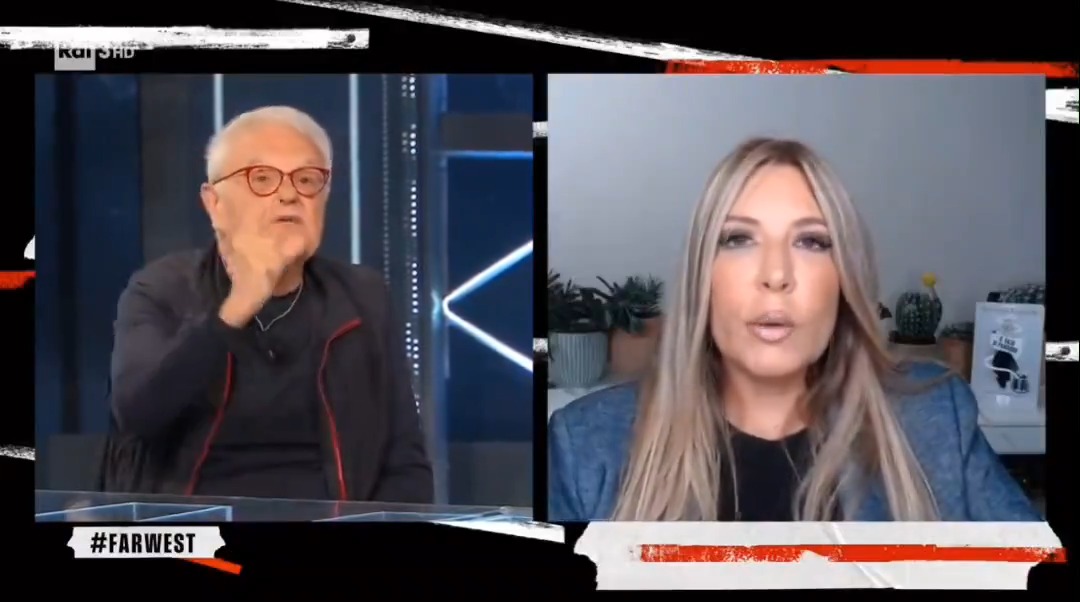 Lucarelli contro il codacons sul caso Fedez: battibecco che fa “ridere”