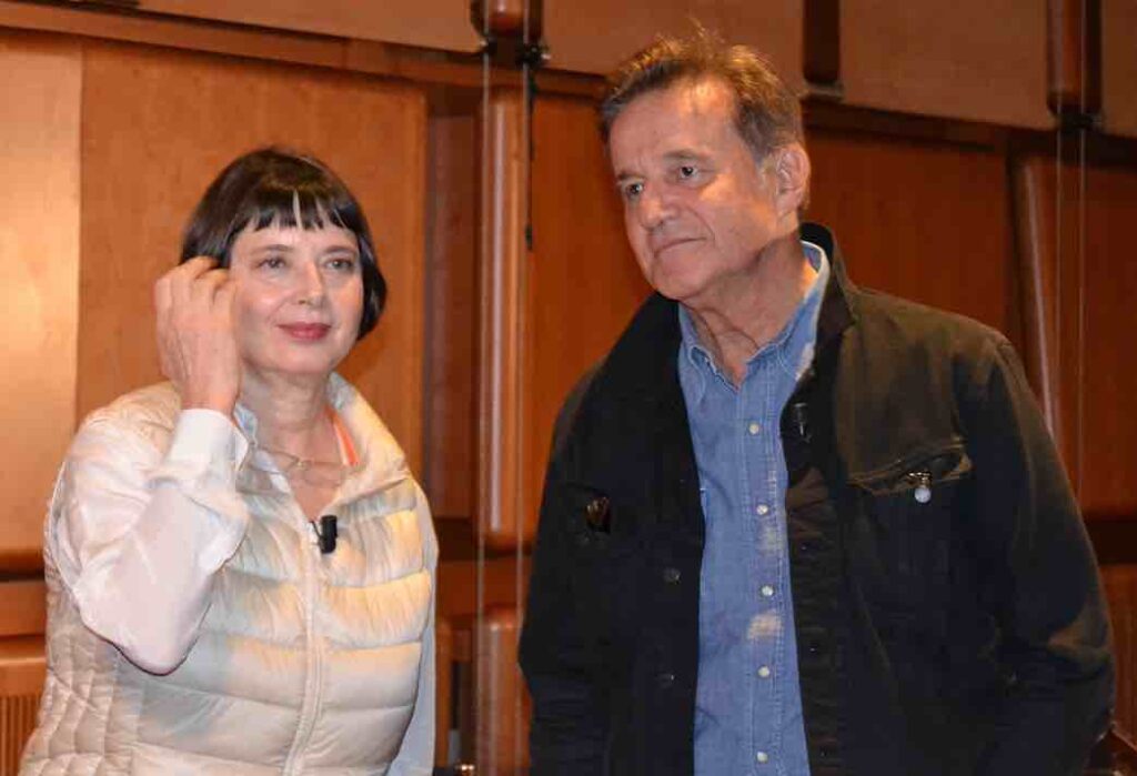 Christian De Sica, la storia con Isabella Rossellini
