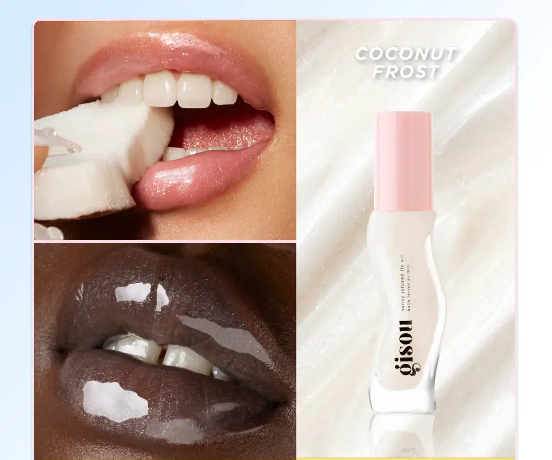 Il Lip Oil di Gisou al cocco è il must have dell’estate (in edizione limitatissima) lip oil gisou cocco