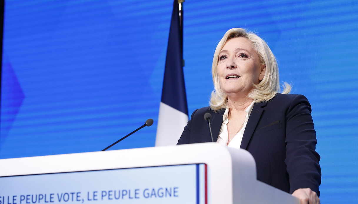 Il primo turno delle elezioni legislative in Francia vinte da Le Pen