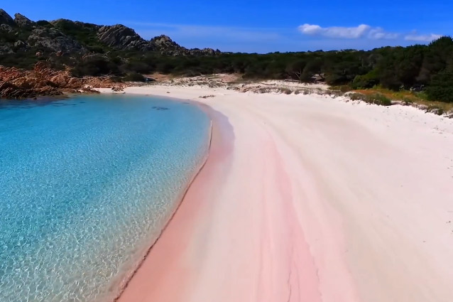 Spiaggia rosa a budelli