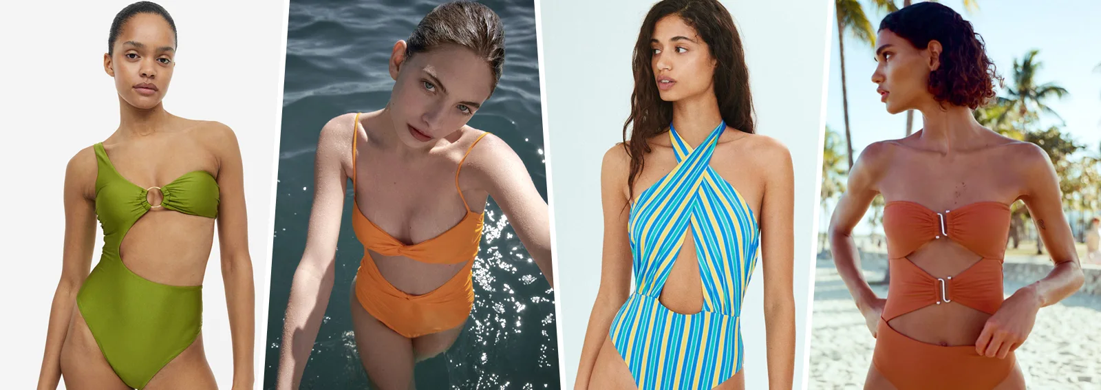 Il ritorno del costume cut out, il compromesso chic per l’estate