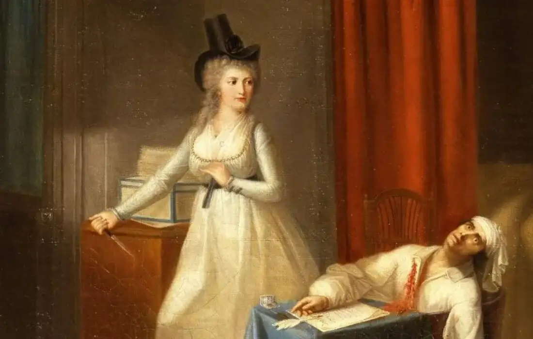 Charlotte Corday, 231 anni fa l’assassinio di Jean-Paul Marat Charlotte Corday, fonte classicalpoets.org