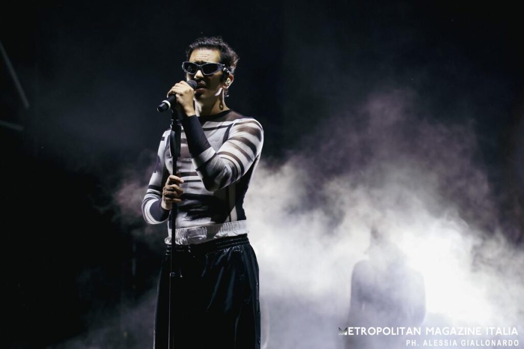 Mahmood live Benevento - Ph © Alessia Giallonardo