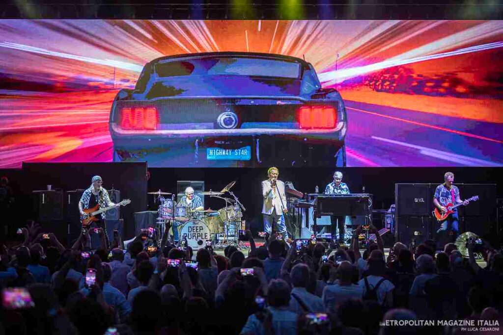 Deep Purple al Rock In Roma - Ph © Luca Cesaroni