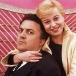 Federico Fellini e la moglie Giulietta Masina