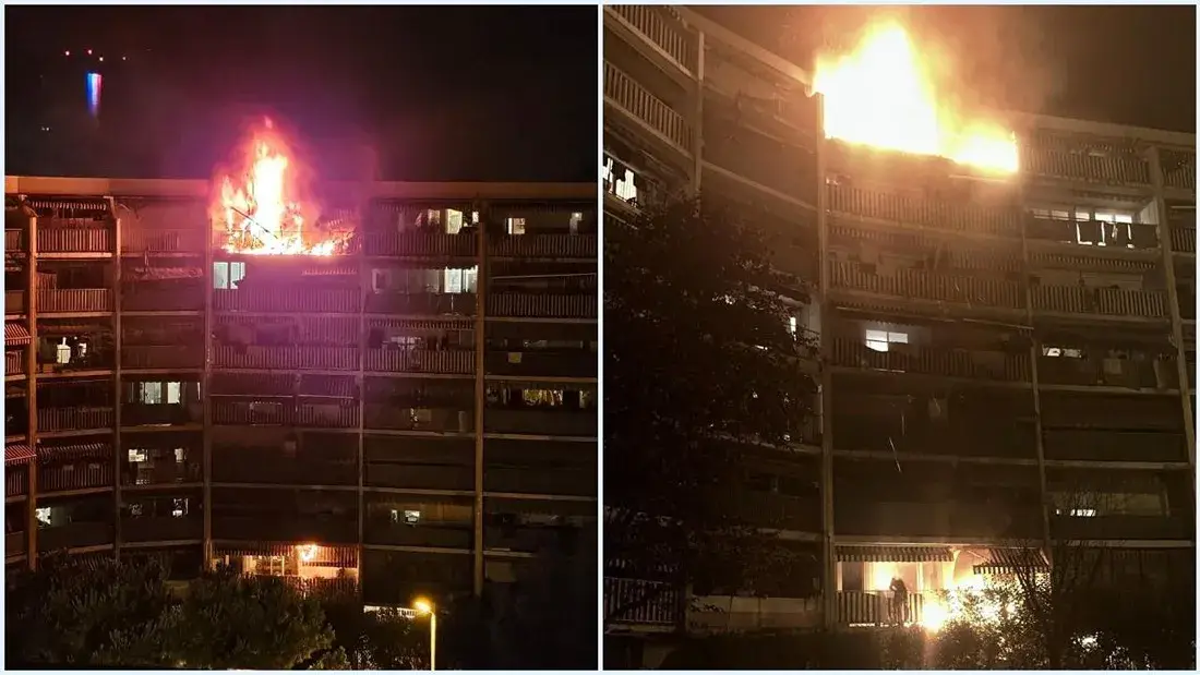 Nizza, in fiamme un edificio residenziale: 7 morti