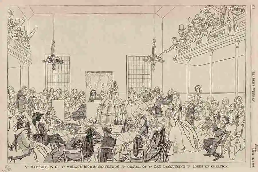 Il 19 luglio 1848 si svolgeva la Women's Right Convention, fonte oregon.gov