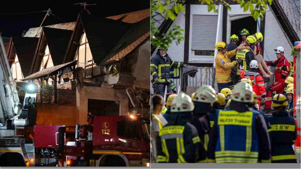 Germania, crolla il piano di un hotel: 8 feriti, due vittime Germania crolla il piano di un hotel