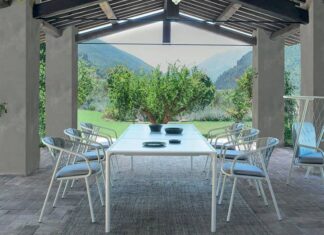 I materiali più resistenti per i tavoli da esterno: giardino, terrazzo e piscina