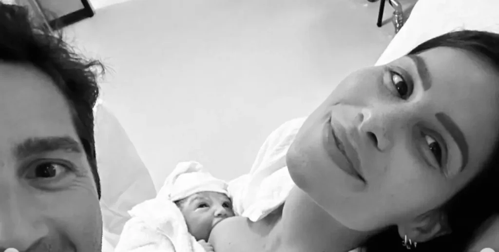 Ludovica Valli, l'annuncio della nascita della figlia