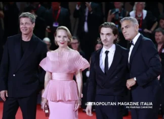 Venezia 81, i look sul red carpet: rubano la scena George Clooney e Brad Pitt Venezie81 - Ph © Marina Carbone