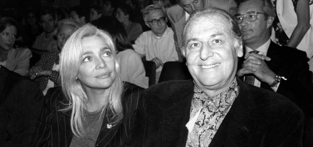 Renzo Arbore e Mara Venier