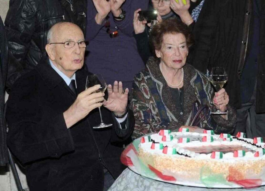 Clio Napolitano : morta la moglie dell'ex Presidente Della Repubblica