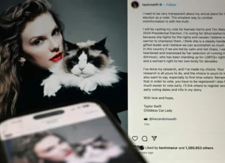 L’effetto di Taylor Swift sulla politica? Oltre 337 mila persone hanno usato il link