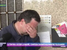 Omicidio Modena, Lorenzo Carbone confessa in diretta TV di aver ucciso la madre 80enne malata: ”Non ce la facevo più, è stato d’istinto, non lo so perché”