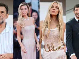 Venezia 81, i look del red carpet: vincitrici Taylor Russell in Schiaparelli e Sienna Miller in Chloé