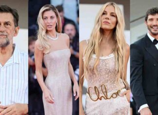Venezia 81, i look del red carpet: vincitrici Taylor Russell in Schiaparelli e Sienna Miller in Chloé