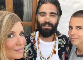 Chi sono il compagno e il figlio di Selvaggia Lucarelli, Lorenzo Biagiarelli e Leon (avuto con l’ex Laerte)