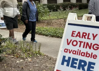 Usa 2024: in Georgia 300mila voti nel primo giorno, record per il voto anticipato