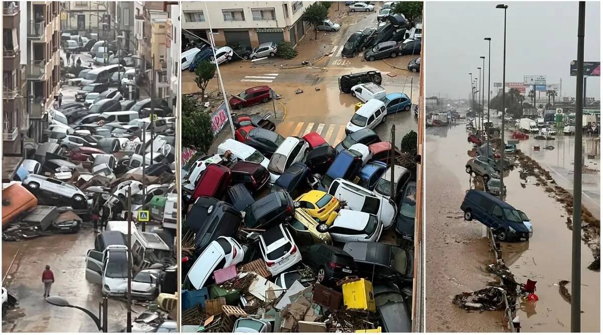 Tragedia a Valencia: almeno 95 morti per le forti inondazioni