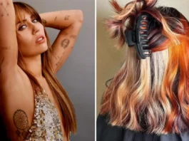 Tornano i calico hair, il trend dei capelli multicolor (e lo dice pure Miley Cyrus)