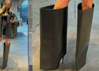 Gli stivali New Wader di Balenciaga sono già virali grazie a Diletta Leotta