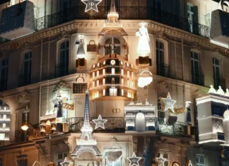 Dior ha deciso di trasformare l’iconica sede di Avenue Montaigne a Parigi nel paradiso del Natale