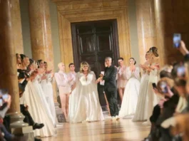 La collezione di abiti da sposa di Gianni Molaro sfida il bodyshaming nella moda: in passerella anche una taglia 52 gianni molaro