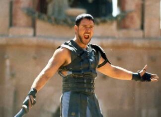 Il Gladiatore non è storicamente accurato ma rimane un cult: com’è possibile? Russell Crowe nel cult Il Gladiatore - Photo Credits affariitaliani.it