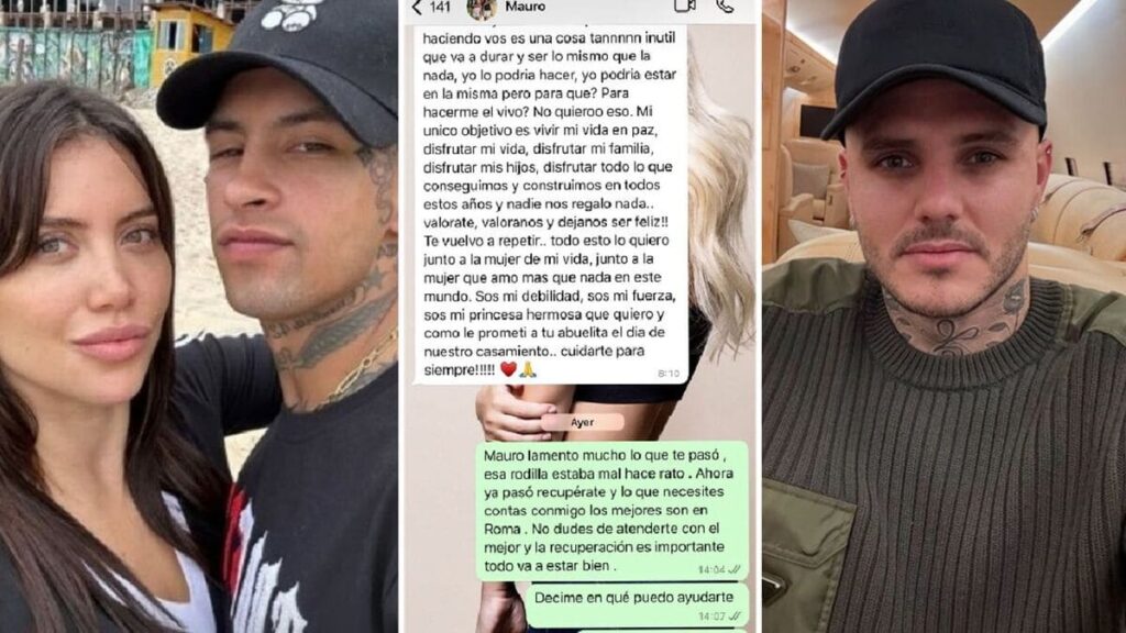 Wanda Nara Mauro Icardi Chat