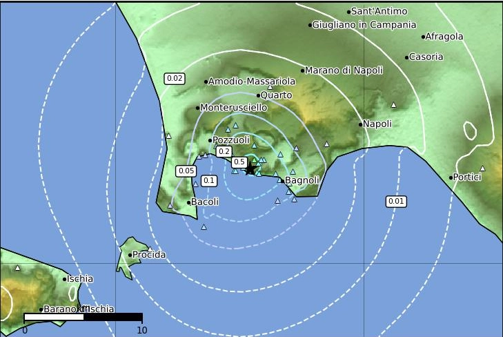 Terremoto Campi Flegrei