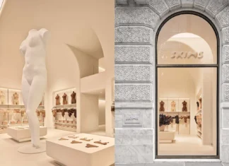 Arriva il primo flagship store di Skims a New York (nel palazzo dove si trovava Versace)