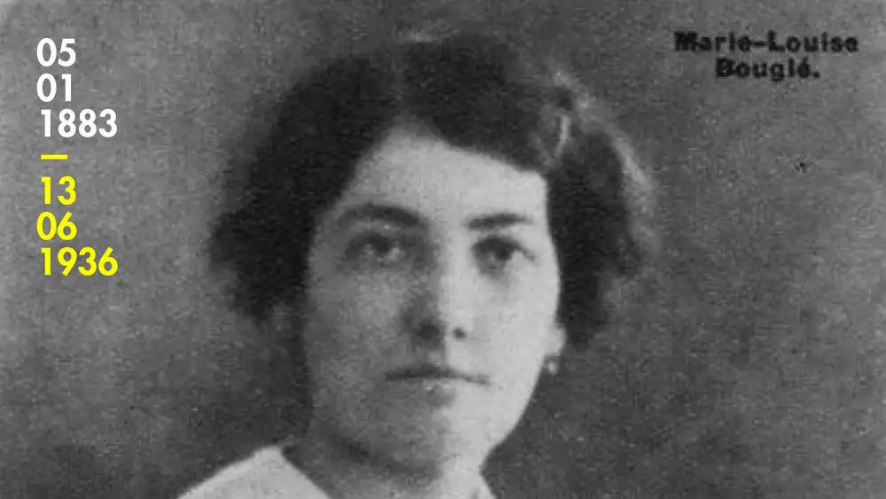 LetteralMente Donna è dedicata a Marie-Louise Françoise Bouglé, fonte schooloffeminism.org