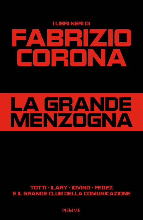 Fabrizio Corona libro Blasi 