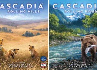 Cascadia: Rolling Hills e Cascadia: Rolling Rivers, annuncio da Little Rocket Games cascadia rolling