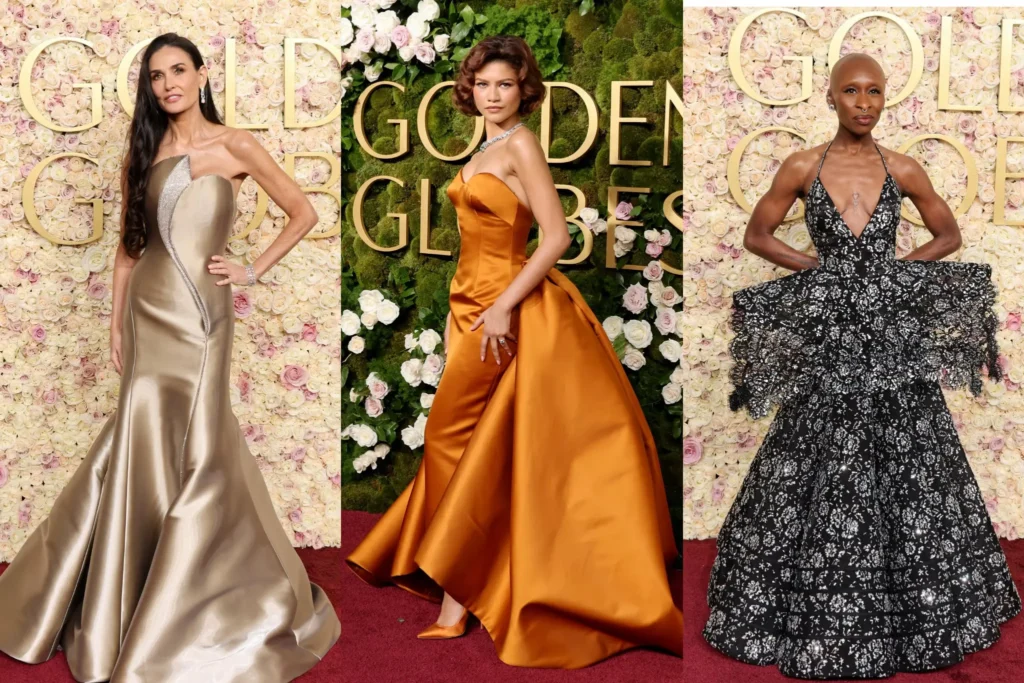 Golden Globes 2025 red carpet