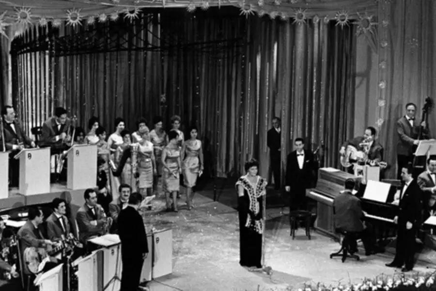 Nilla Pizzi vinceva il 31 gennaio 1851 il primo festival di Sanremo con Grazie dei fior, fonte cultura.trentino.it