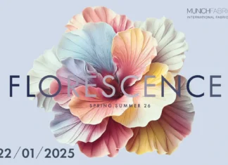 Sarà “Florescence”, dedicato alla fioritura, il tema della fiera del tessuto Munich Fabric Start 2025