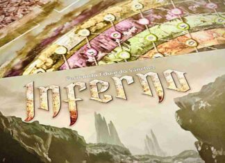 Inferno, la recensione del gioco da tavolo: tra Firenze e l’Aldilà con Dante inferno cover