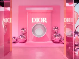 Londra si tinge di rosa: l’evento esclusivo di Dior Beauty illumina Piccadilly Circus
