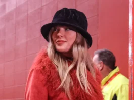 Taylor Swift porterà il cappotto Penny Lane in trend anche in primavera